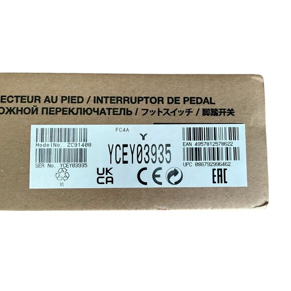 Yamaha FC4A Electronic Piano Keyboard Sustain Damper Pedal Foot Switch - Picture 2 of 3